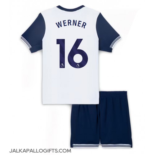 Tottenham Hotspur Timo Werner #16 Koti Peliasu Lasten 2024-25 Lyhythihainen (+ Lyhyet housut)